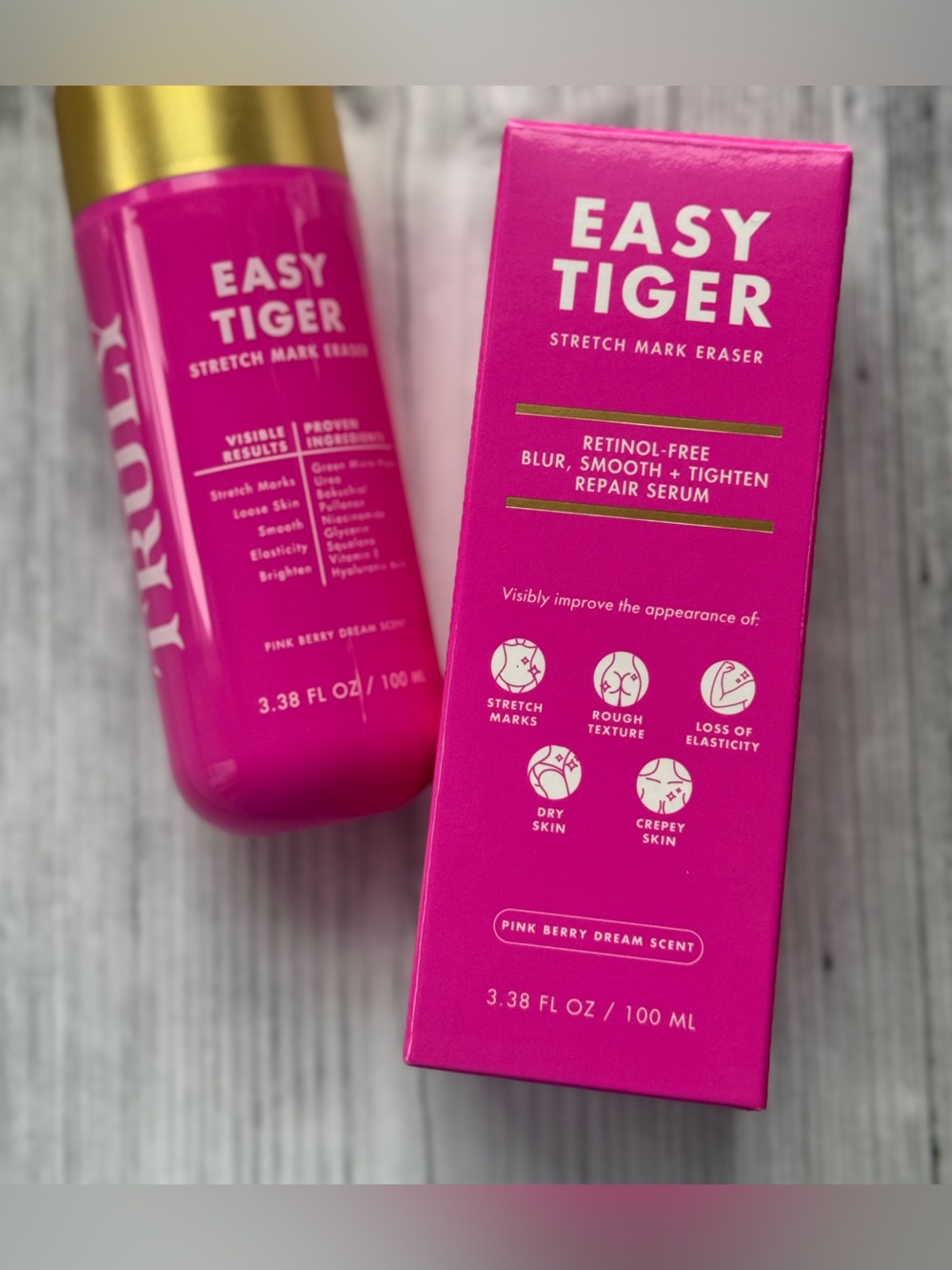 Truly Easy Tiger Stretch Mark Eraser Serum 100ml New With Box